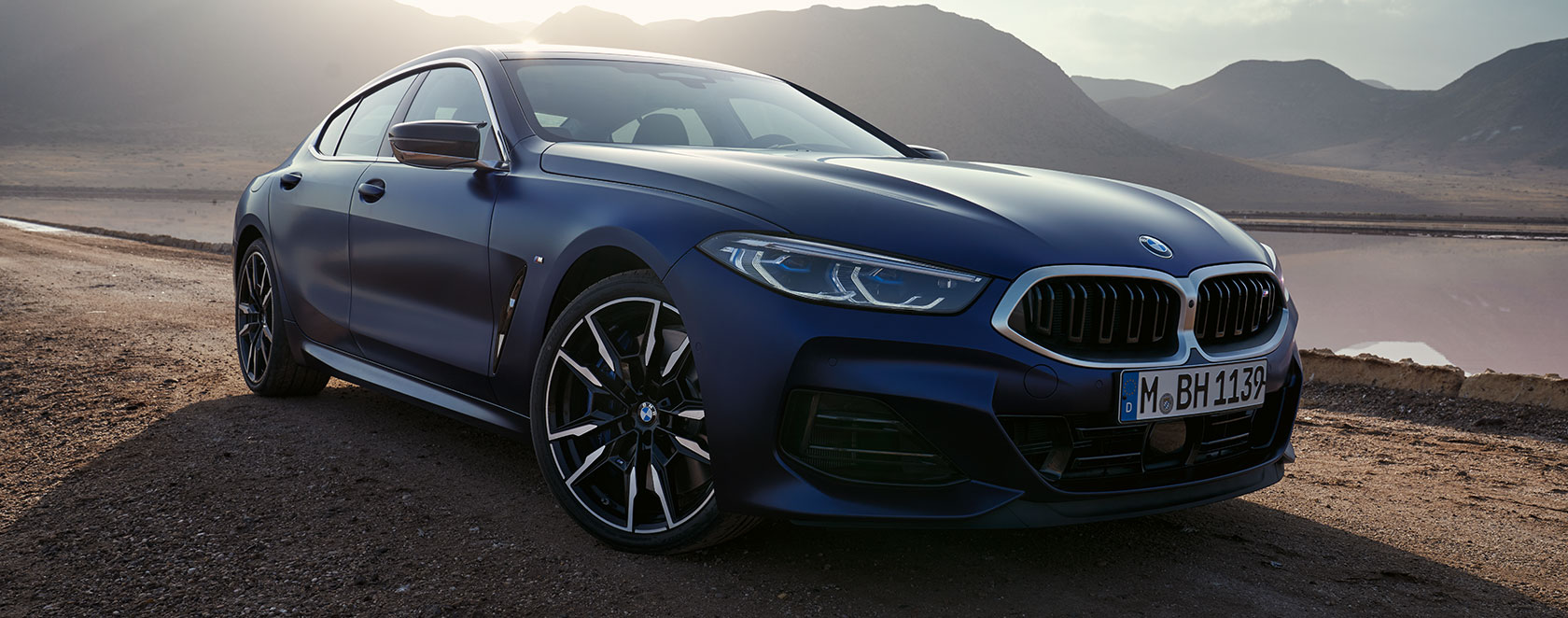 Progresywna stylistyka nowego BMW serii 8 Gran Coupé. 