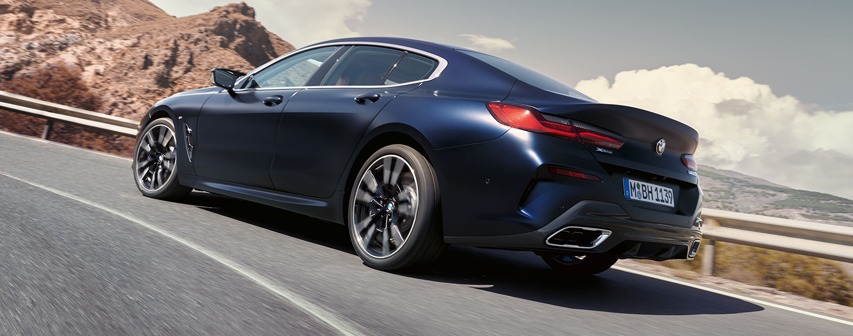 Progresywna stylistyka nowego BMW serii 8 Gran Coupé. 